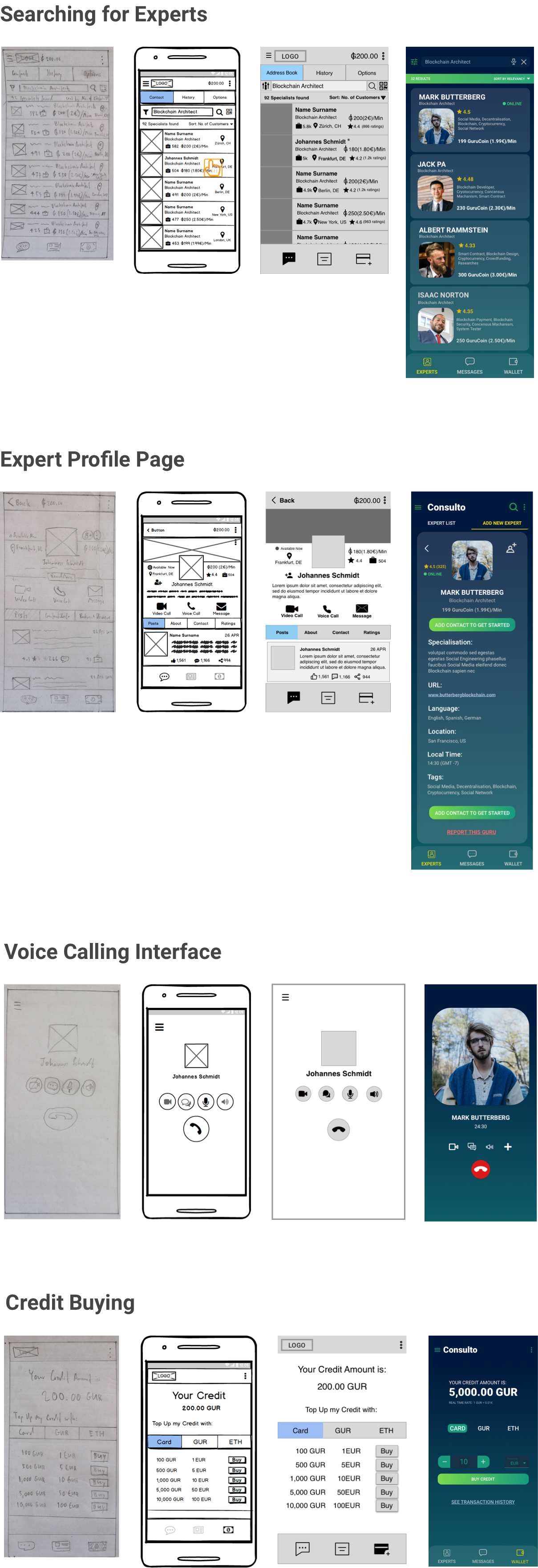 Wireframes & Prototypes